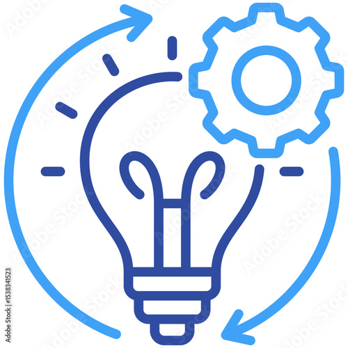 Lean Management Icon