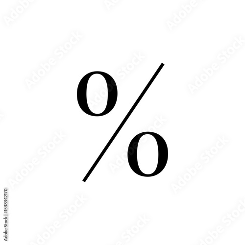 % Percent icon