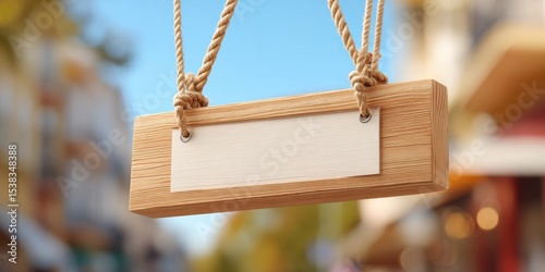 Blank minimal shop signboard mockup banner
