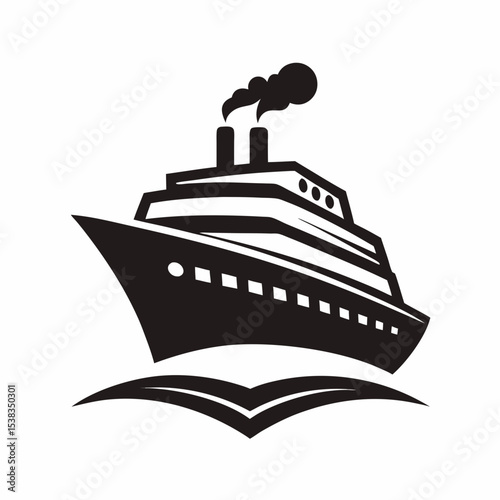 cruise ship icon