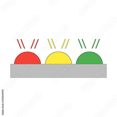 colorful easter eggs