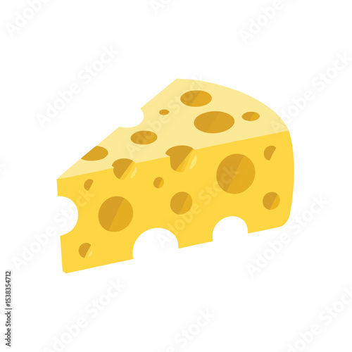 Delicious Swiss Cheese A Wedge of Creamy, Holey Goodness