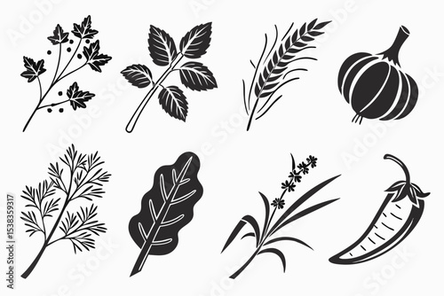 set of plants