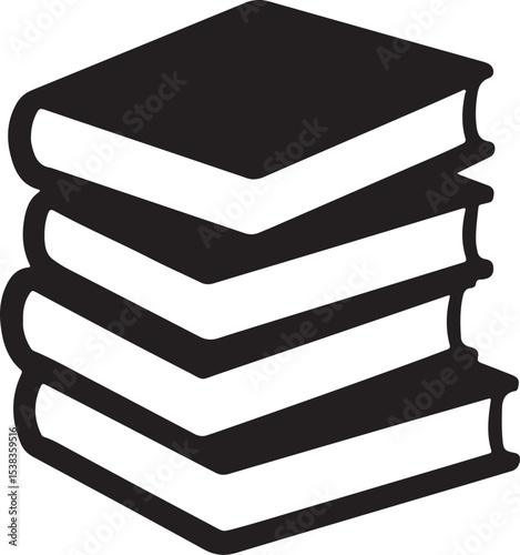 Stack of Books A Simple Illustration of Knowledge and Learning