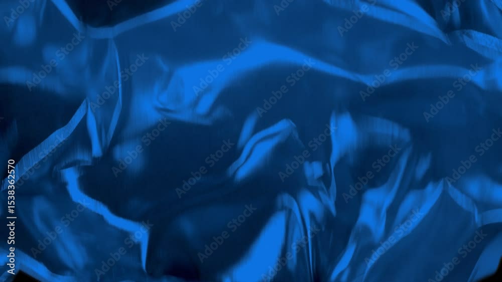 fabric cloth flutter transitions compilation on alpha background