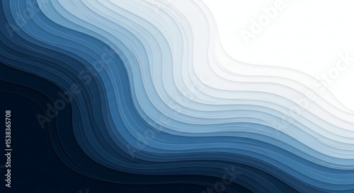 abstract blue wave background