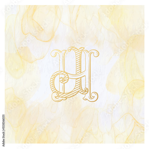 HJ,JH, logo HJ, Letter HJ,  Monogram HJ, Wedding Monogram, Wedding Logo, Logo Design , Monogram Vintage