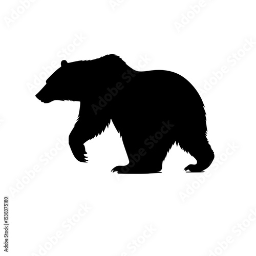 bear silhouette vector