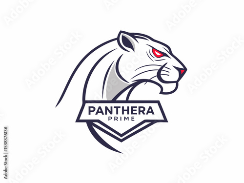 With piercing eyes and a poised stance, this panther radiates confidence and authority.