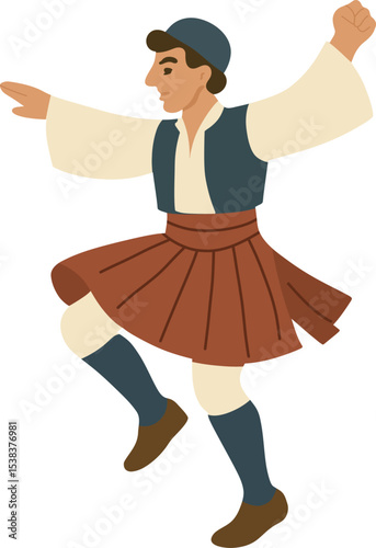 Greek Traditional Dancer