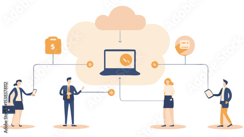 Streamlined Cloud-Based Business Operations Enhanced Collaboration and Efficiency