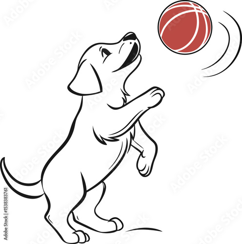 a cute dog is enjoying it's funny moment
