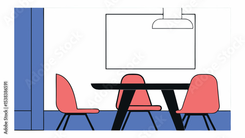 Minimalist Dining Room Interior Design