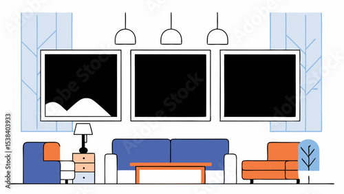 Modern Living Room Interior Design