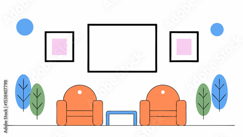 Minimalist Living Room Interior Design
