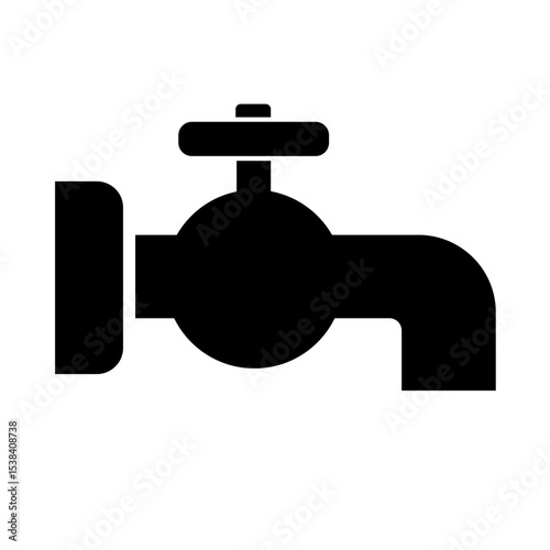 Tap, faucet – simple vector icon