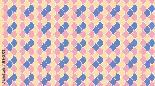 Abstract pastel scale pattern background.  Perfect for websites, branding, and design projects needing a playful, modern, and subtly textured aesthetic.  Evokes feelings of calm, joy, and creativity.