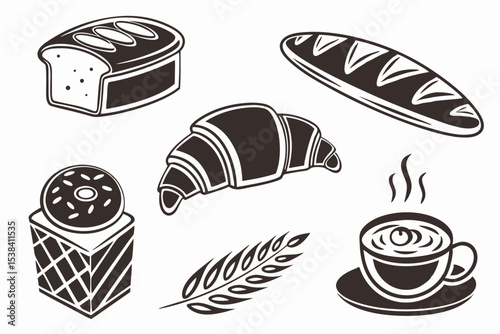food icons set