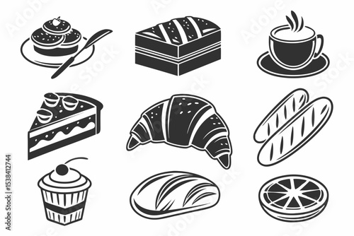 set of cakes