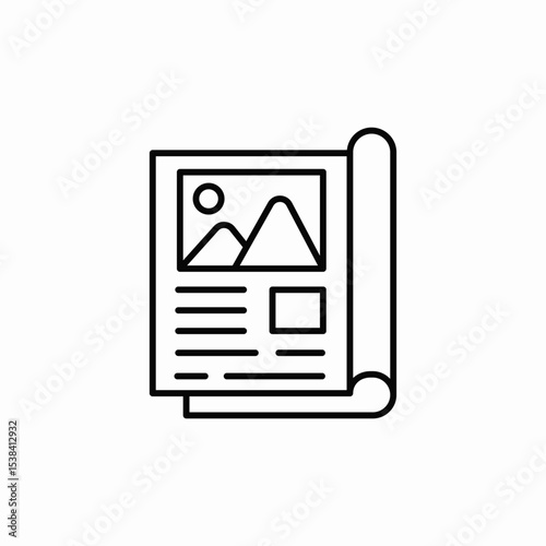 book media icon sign vector