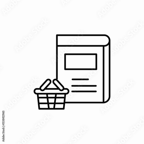 book purchase icon sign vector