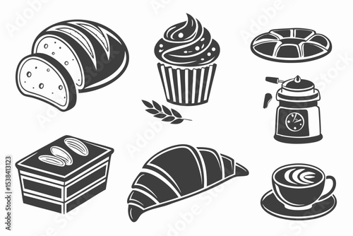set of icons