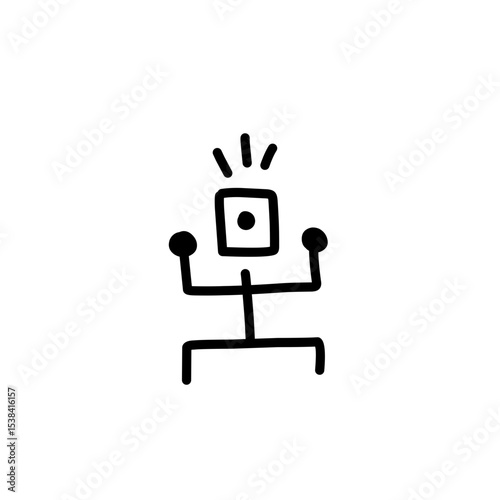 Mayan civilization tribal icon