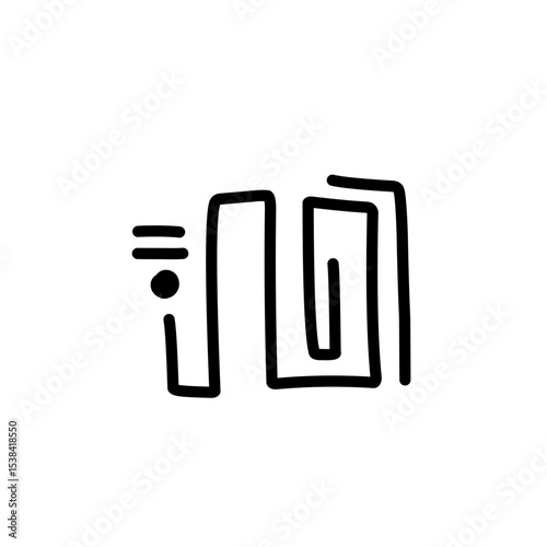 Mayan civilization tribal icon