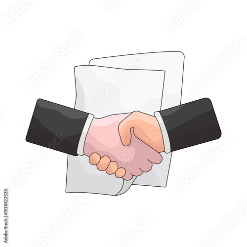 Illustration of Handshake