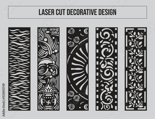 CNC JALI CUTTING DESIGN FOR DECORATION