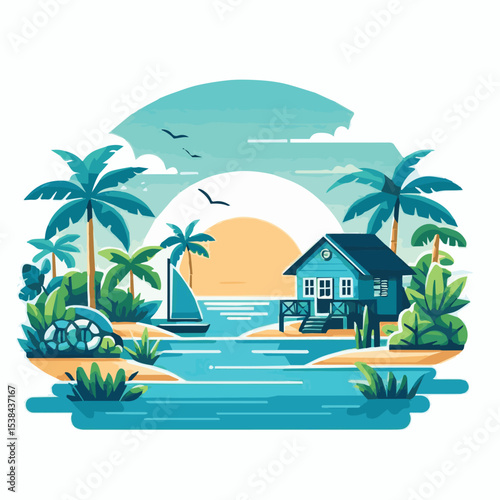 lagoon, blue, nature, travel, summer, water, tourism, landscape, tropical, ocean, vacation, beach, seascape, background, island, holiday, sea, sky, beautiful, paradise, nobody, bay, exotic, mountain, 
