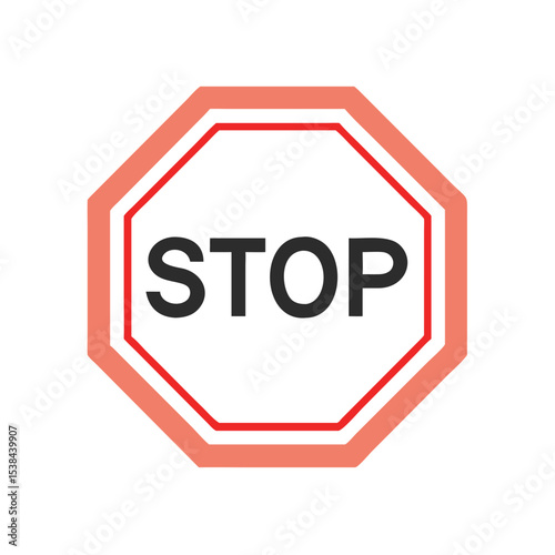 stop road sign