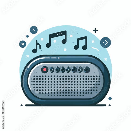 technology, music, wireless, sound, modern, device, entertainment, speaker, audio, background, stereo, portable, electronic, equipment, radio, volume, isolated, studio, amplifier, gadget, object, life