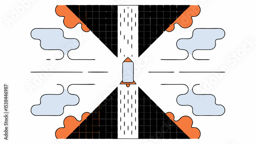 Abstract Rocket Launch Design