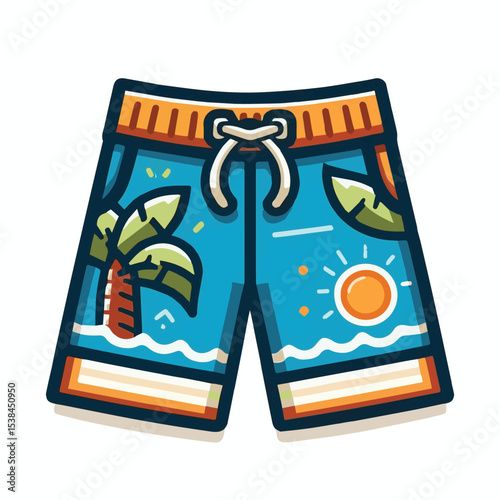 fashion, wear, illustration, shorts, apparel, vector, casual, men, clothing, design, template, board shorts, sketch, garment, style, pattern, mockup, textile, sport, short, drawing, active, beach, sil