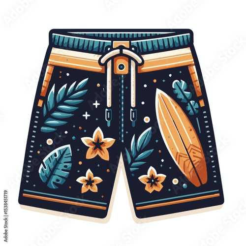 fashion, wear, illustration, shorts, apparel, vector, casual, men, clothing, design, template, board shorts, sketch, garment, style, pattern, mockup, textile, sport, short, drawing, active, beach, sil