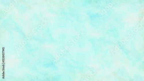 Abstract soft wavy blue ink strokes background in stop motion watercolor stains, splashed copy space of old textures. Chaotic movement of wet strokes with dirty edge spill