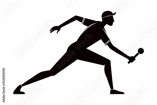 Minimalist Black Baseball Vector Art Collection for Sports Decor
