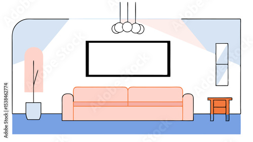 Minimalist Living Room Interior Design