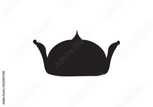 Big collection quolity crowns. Crown icon set. Collection of crown silhouette.