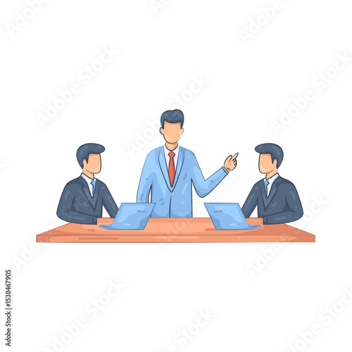 Illustration of Meeting