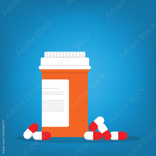 Prescription medicine bottle