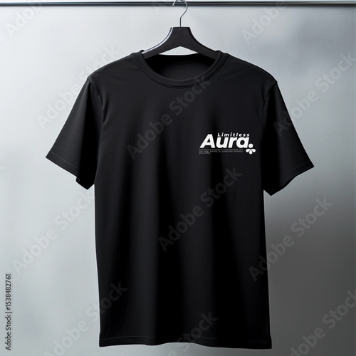 black t shirt