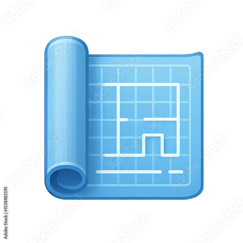 Construction Icon 08 | Architectural floor plan