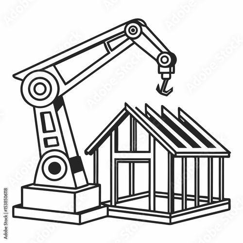 Robotic Construction Automated Home Building Process
