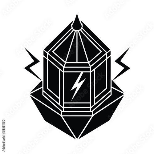 Quartz Powered Futuristic Energy Device