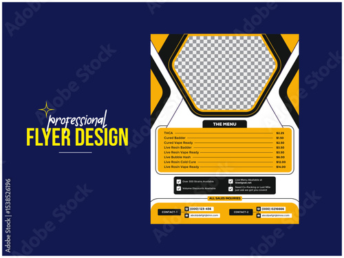 Corporate Business Flyer Design Layout