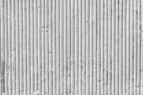 Canvastavla Ribbed Concrete Wall Texture Background in Monochrome