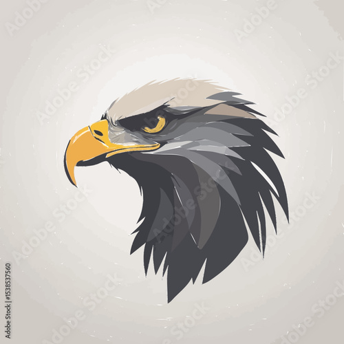 bald eagle vector illustration