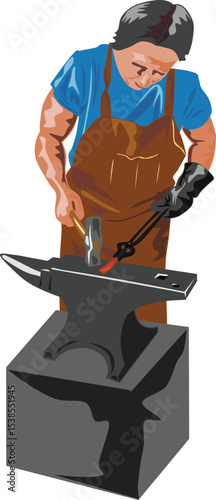 worker cutting metal,Art & Illustration,Write a best title and 60 best long keywords with comma of this image..
